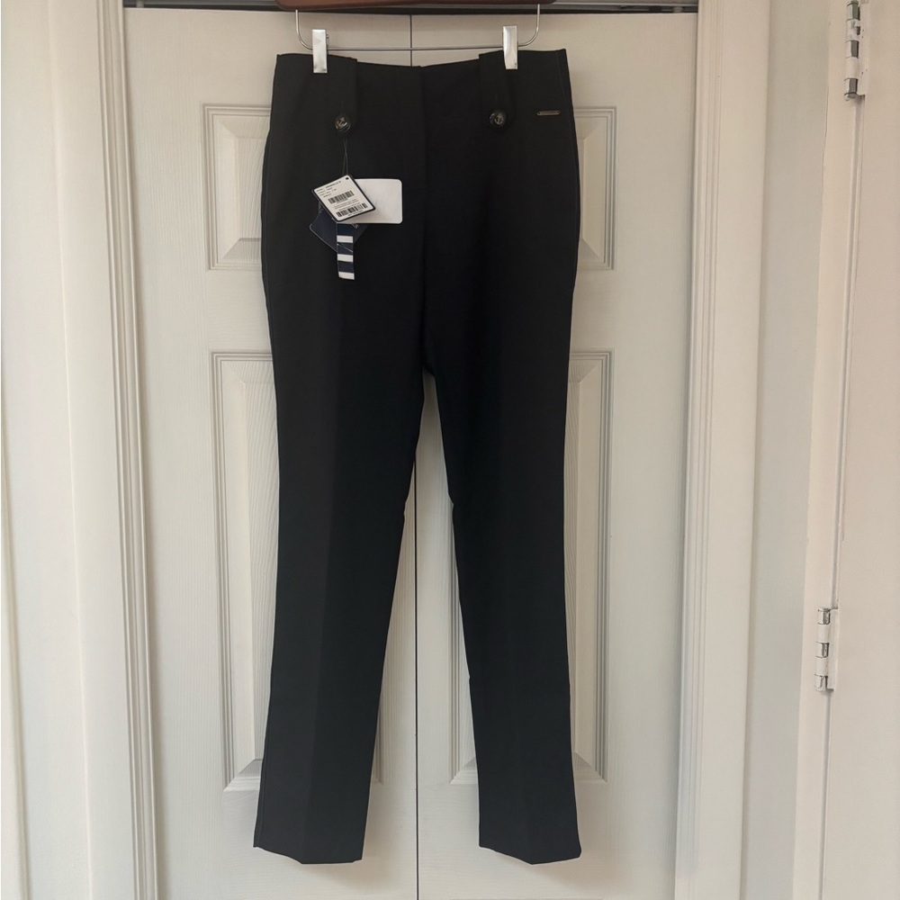 NWT SAINT JAMES Navy Trouser Pant with Nautical Buttons - Picture 2 of 12